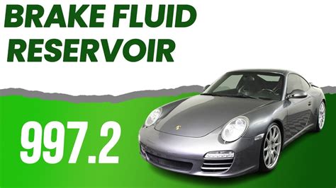 Porsche Carrera Brake Fluid Reservoir Replacement