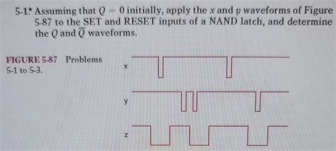 Solved 5 1 Assuming That Q O Initially Apply The X And Y Chegg