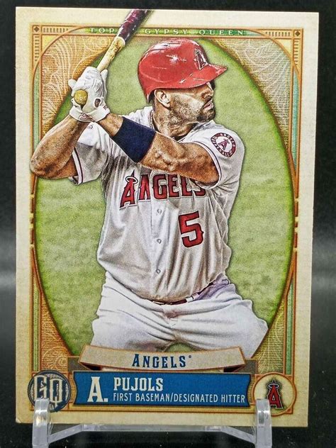 Albert Pujols 2021 Topps Gypsy Queen Los Angeles Angels EBay