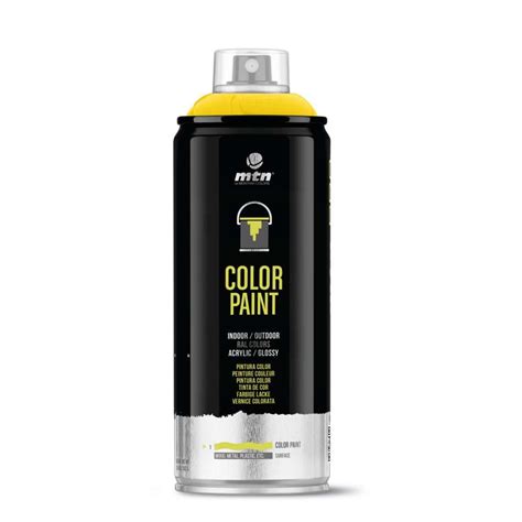 Spray Pintura Color Mtn Pro Gris Plata Ml