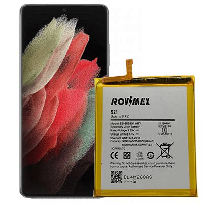 Samsung Galaxy S21 SM G991B Rovimex Batarya RovimexRovimex