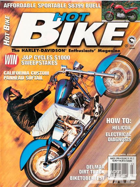 Hot Bike Archives Past Blast Hot Bike Magazine