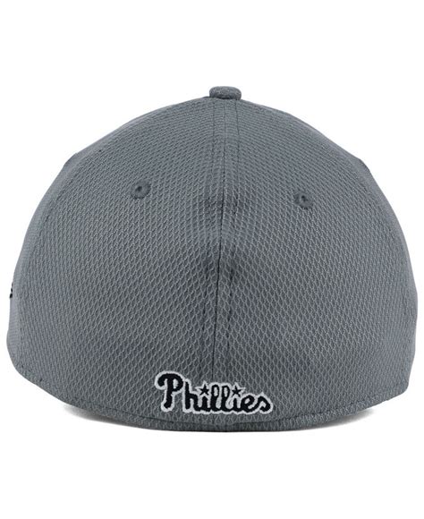 Ktz Philadelphia Phillies Diamond Era Gray Black White 39Thirty Cap in Gray for Men | Lyst