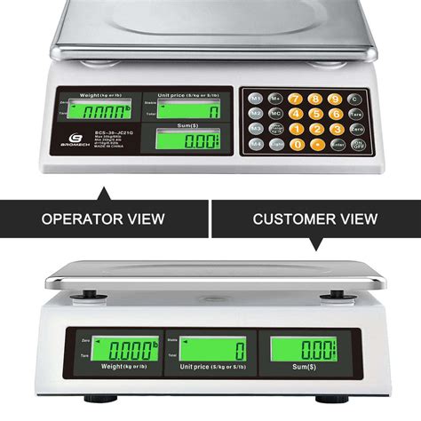 Bromech Price Computing Scale 66lb 30kg Accuracy 0 02lb Bromech