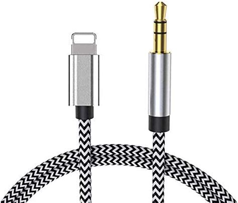 [apple Mfi Certified] Aux Cord For Iphone Lightning To 3 5mm Aux Audio Stereo Cable Compatible