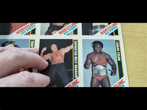 The Wrestling All Stars Magazine With All 54 Cards Hulk Hogan Ric Flair