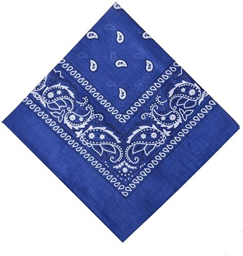 100 Cotton Bandanas Alotpower Multipurpose Paisley Printing Cowboy