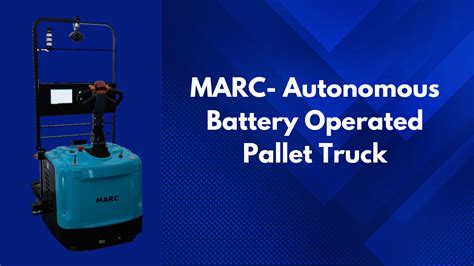 How Autonomous Battery Operated Pallet Truck Works Autonomous