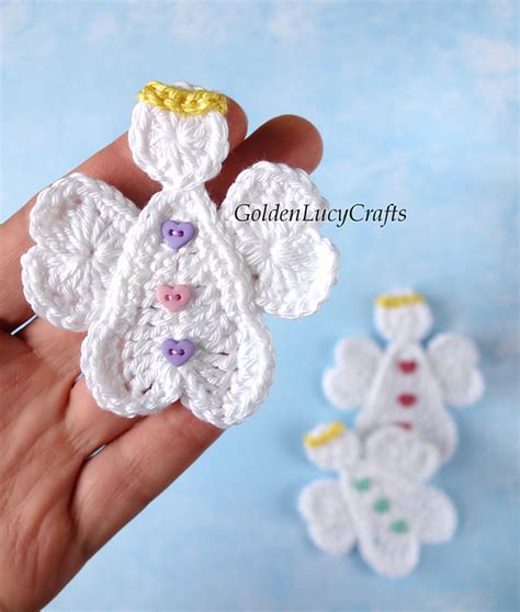 Ravelry Heart Angel Pattern By Goldenlucycrafts