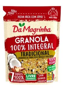 Calorias em 1 2 xícara 40 g Granola 100 Integral Tradicional e Fatos