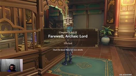 Genshin Impact Chapter I Act II Farewell Archaic Lord Liyue Archon