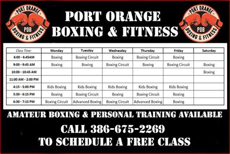 Classes — Port Orange Boxing & Fitness