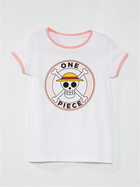 T Shirt One Piece Blanc Kiabi