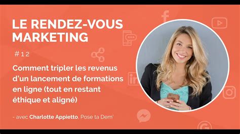 Comment Tripler Les Revenus Dun Lancement De Formations En Ligne Avec