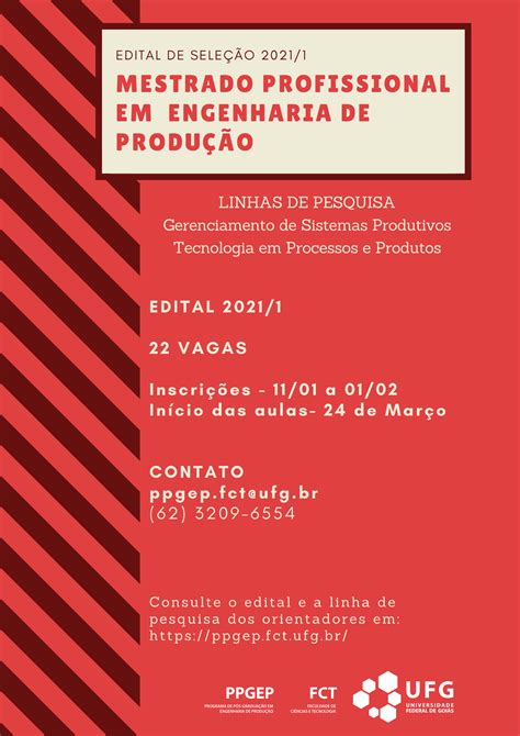 Inscrições Abertas Para O Programa De Pós Graduação Em Engenharia De