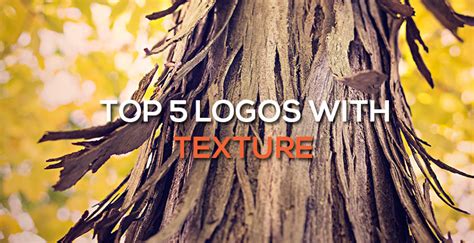 Top 5 Logos with Texture | Logo Design Works