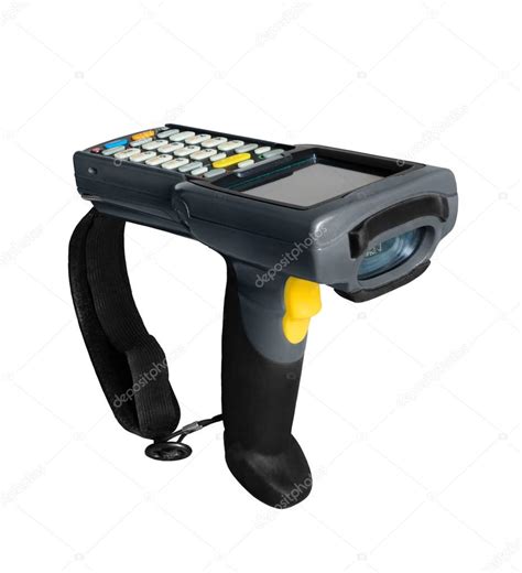 Handheld Laser Barcode Scanner Stock Photo S Serg