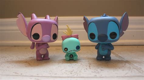 Stitch Scrump And Angel Funko Pop Review Youtube