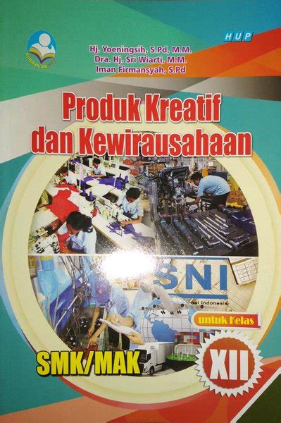 Jual Buku Produk Kreatif Dan Kewirausahaan Smk Kelas Xii Kurikulum