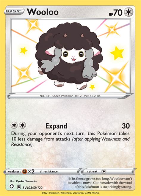 Wooloo - Shining Fates: Shiny Vault - Ultra Rare - Pokemon TCG - DigitalTQ