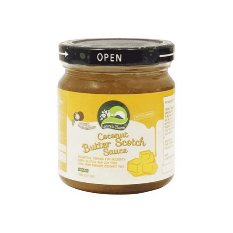 Buy Nature S Charm Coconut Butter Scotch Sauce Online