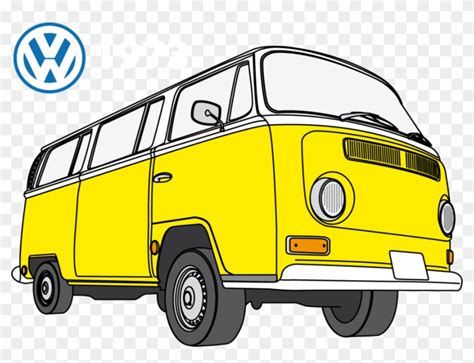 Kombi Clipart Clipground Vw Combi Vector Free Transparent Png