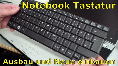 Notebook Tastatur Ausbauen Und Austauschen YouTube