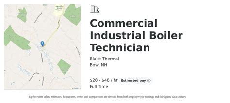 Blake Thermal Commercial Industrial Boiler Technician Job Bow