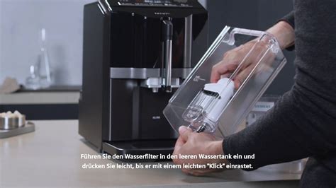 Siemens Eq Wasserfilter Anleitung Youtube