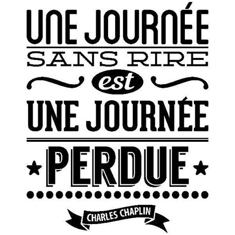 Stickers Muraux Une Journ E Sans Rire Est Une Journ E Perdue