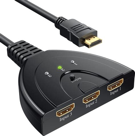 Csl Hdmi Switch Port Umschalter Full Hd D Ready Dolby True