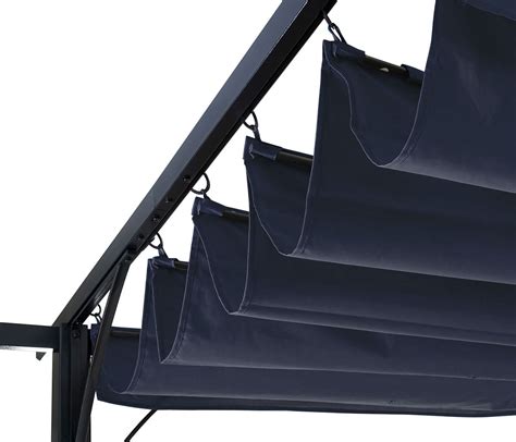 Ersatzbezug X Cm F R Dach Pergola Pavillon Hwc C X M Blau Von