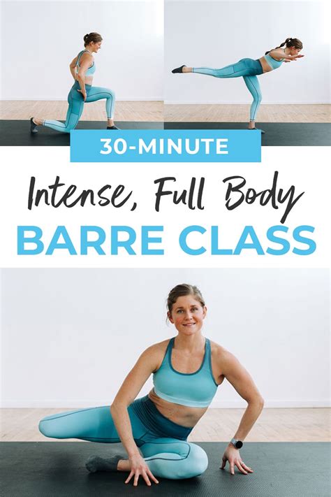 30 Minute Barre Workout At Home Video Nourish Move Love