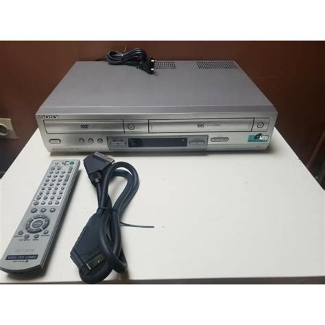 Combine Sony Slv D Lecteur Dvd Magnetoscope Enregistreur Vhs