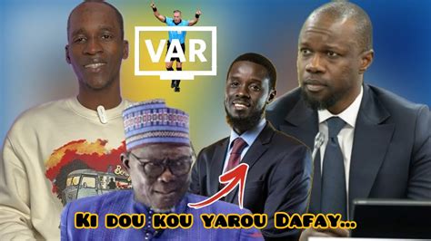 Var bi ak Moustapha Diakhaté ouvre le feu sur le Pr Diomaye Faye et