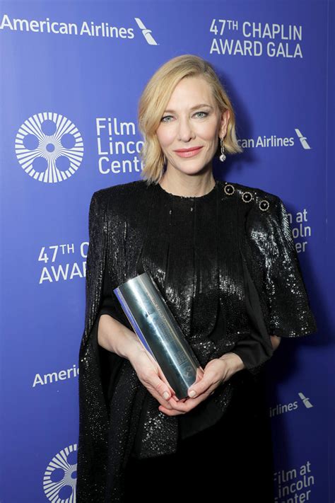 Cate Blanchett Honored At The Chaplin Award Gala Tom Lorenzo