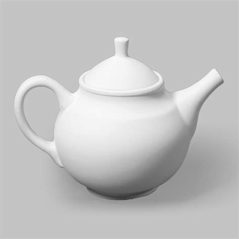 Stoneware Bisque Teapot