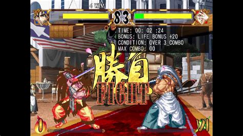 Samurai Shodown Vi Ps Haohmaru Survival Playthrough P