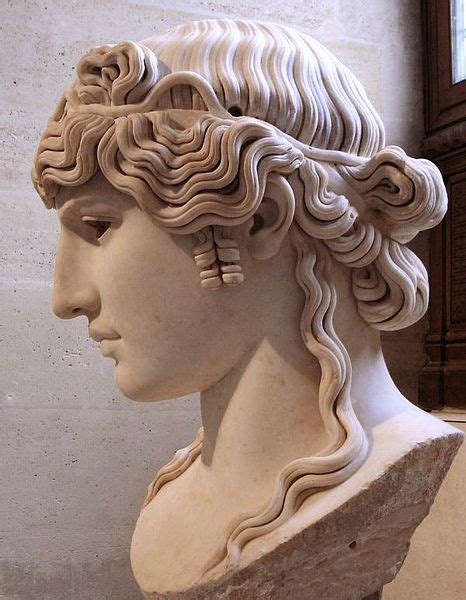 Px Antinous Mandragone Profil Greek Statues Ancient Statues