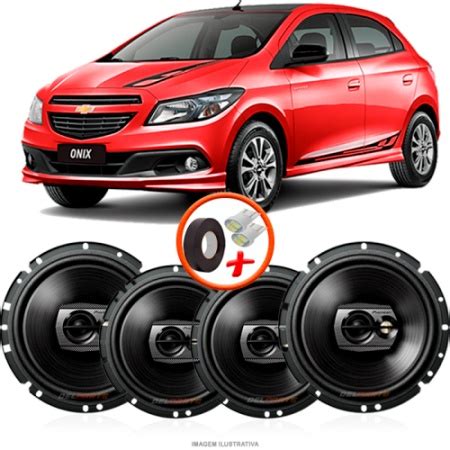 Kit Alto Falante Pioneer Gm Chevrolet Onix Ts Br X W Rms