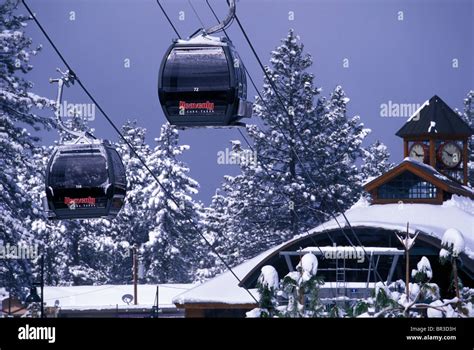 A gondola at a ski resort in winter Stock Photo - Alamy