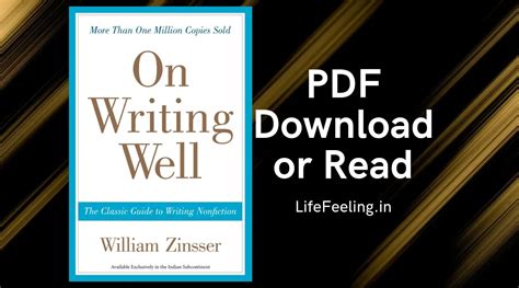 On Writing Well by William Zinsser PDF Download | Read