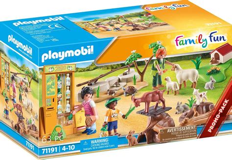 Playmobil 71191 Family Fun Evcil Hayvan Çiftliği hayvanlarla oyun seti