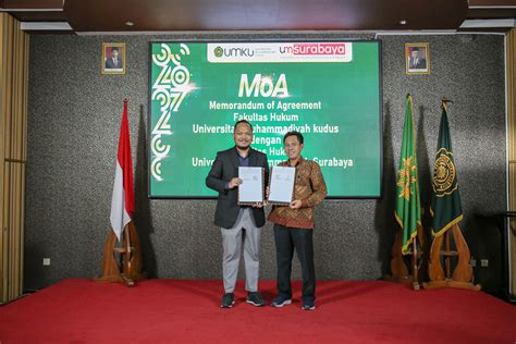 Um Surabaya Dan Umku Jalin Kerjasama Catur Dharma Universitas