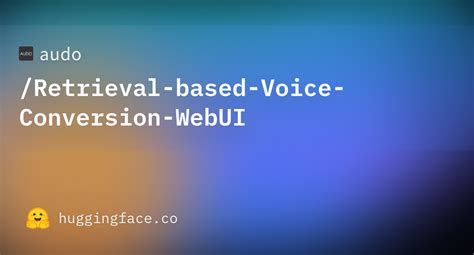 Commits Audo Retrieval Based Voice Conversion Webui