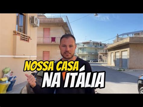 FIZEMOS UM TOUR PELA NOSSA CASA NA ITÁLIA YouTube