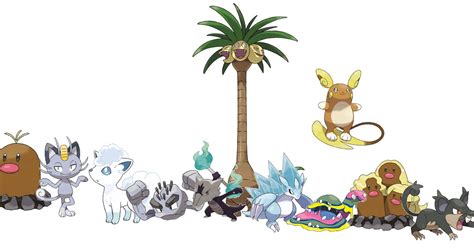 All Pokemon Alolan Forms