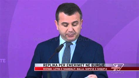 Replika mes Ballës dhe Ristanit për emërimet në burgje News Lajme