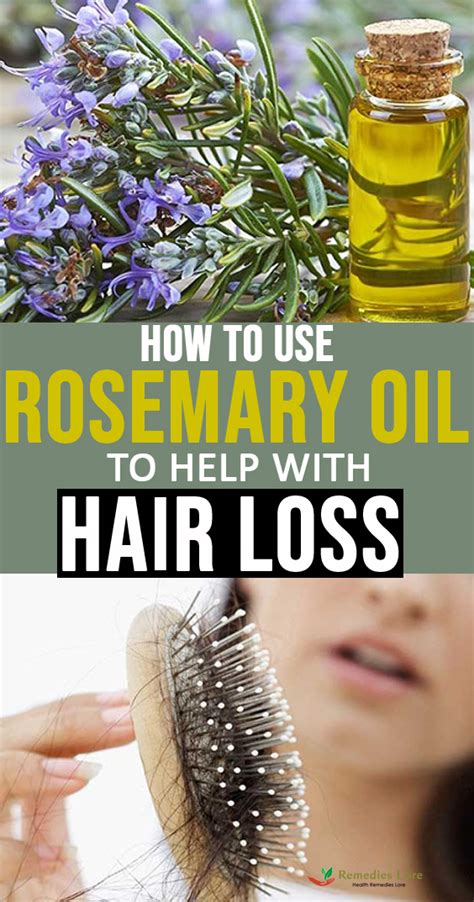 Rosemary Oil For Hair Loss