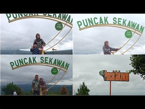 Keindahan Puncak Sekawan Di Desa Semen Gandusari Youtube